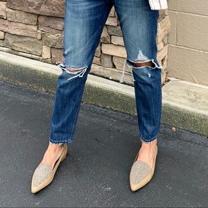 Classy chevron flats